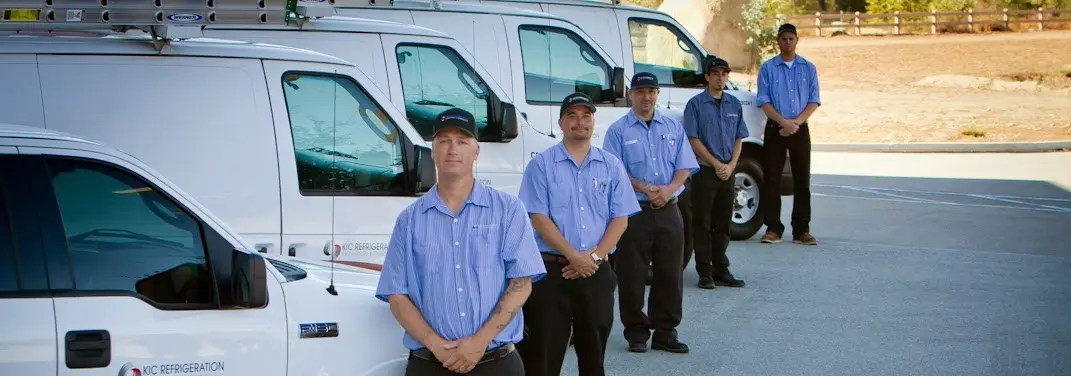KIC Refrigeration crew ready for Mini Split Repair jobs across Goodyear
